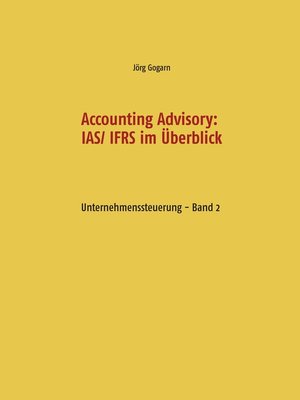 cover image of Accounting Advisory--IAS/ IFRS im Überblick